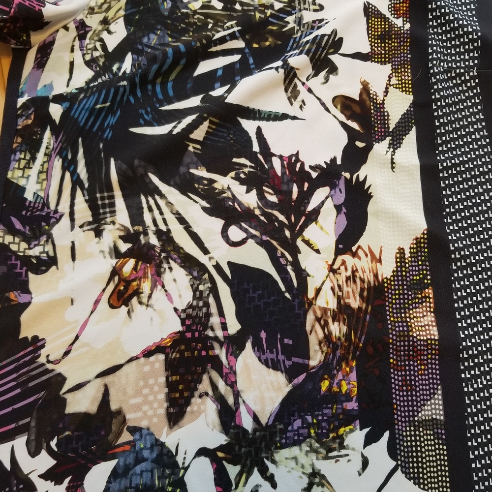 Askari short sleeve floral mixed pattern dress Size small - Picture 5 of 9